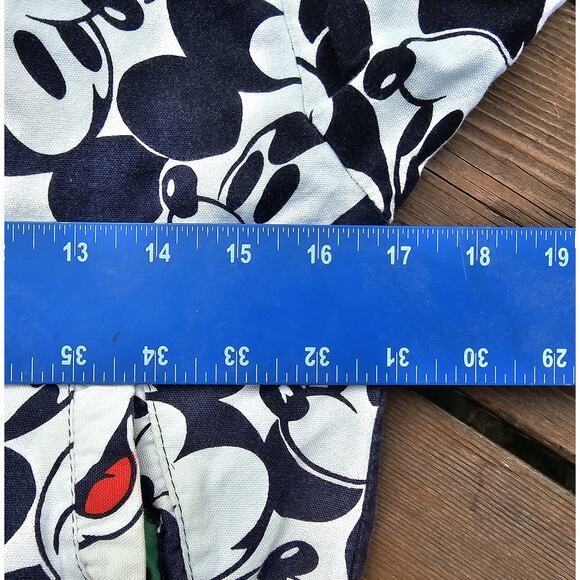 Vintage Mickey Mouse RARE 1979 Seoul Enterprise Korea Reversible Jacket Youth - Picture 7 of 11